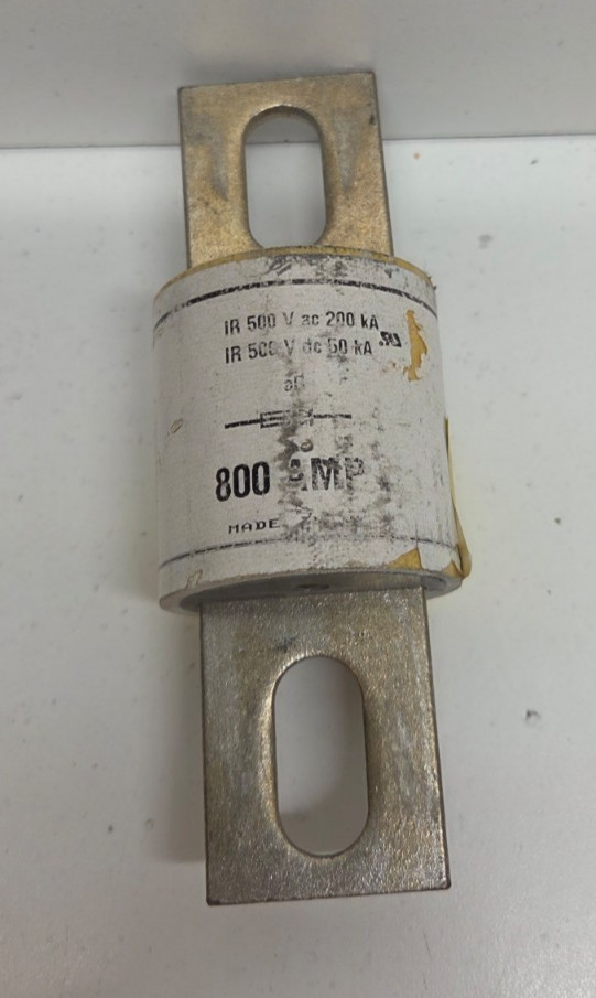 GUARANTEED! BUSSMANN 800A 500V SEMICONDUCTOR FUSE XL50F800A