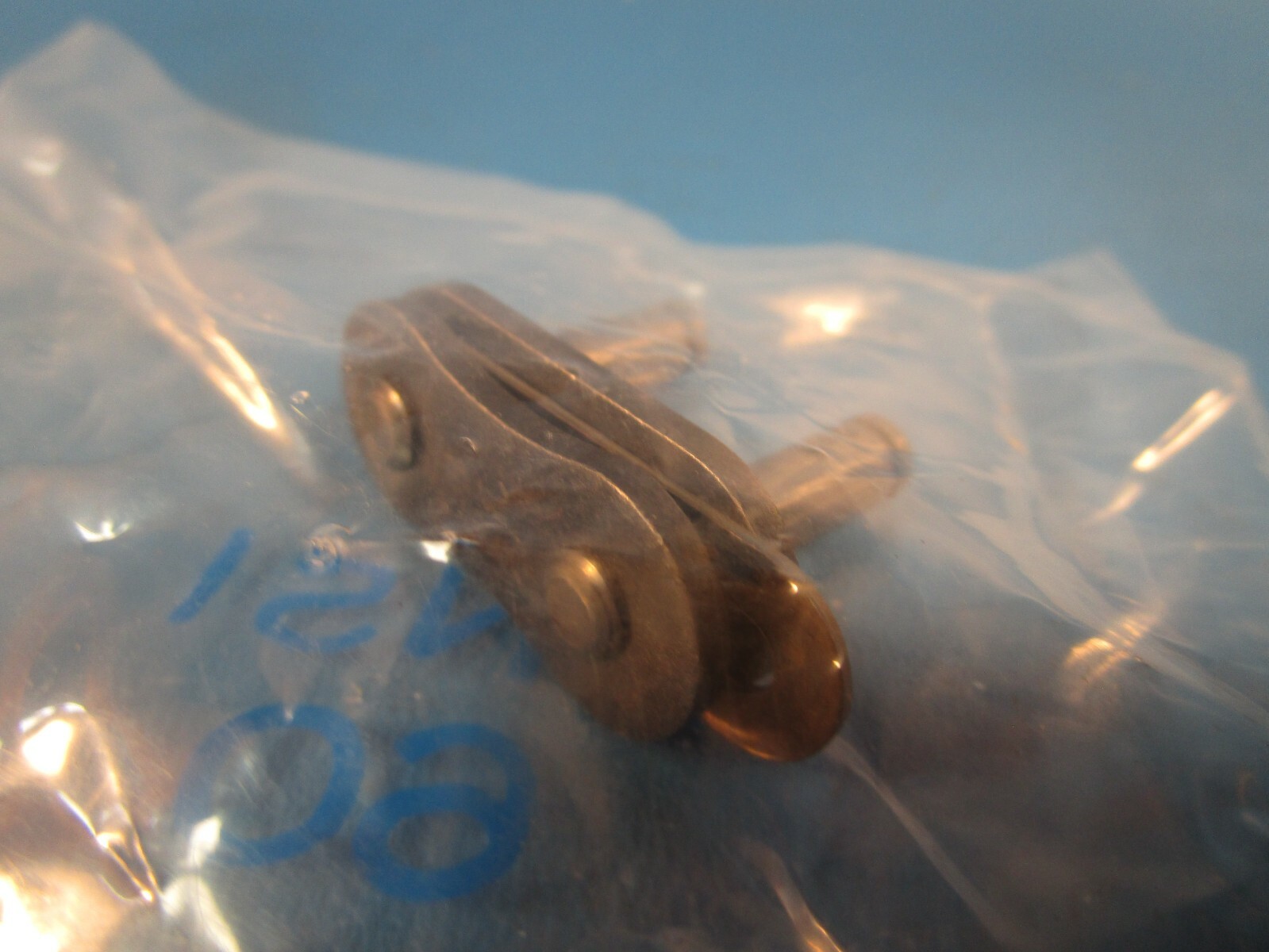 Lot of 5 HKK #60 Connecting Links, 60 Roller Chain (Diamond, Rex, Morse)