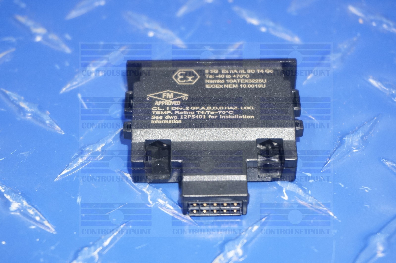 EMERSON DELTAV KL4501X1-BE1 ADDRESS PLUG #5 KL4501X1BE1 12P4983