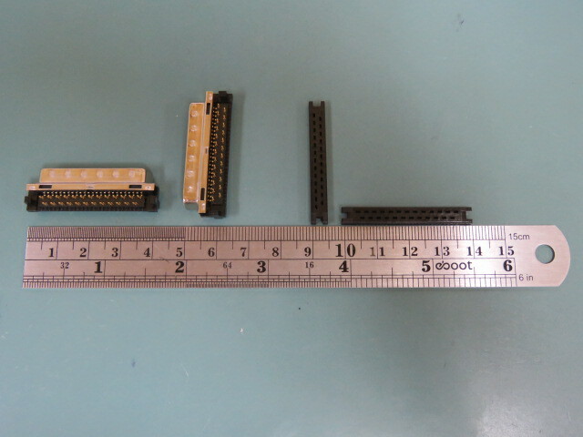 Honda PCS-XE50MA+ Qty of 3 per Lot IDC type male connector for cable; 50 contac