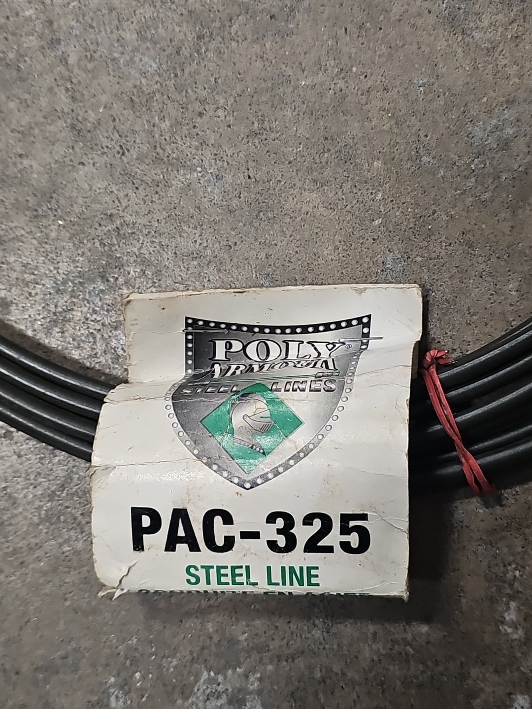 Poly-Armour 3/16″ Steel Brake Line Tubing Coil 25 Ft PVF Coated Universa