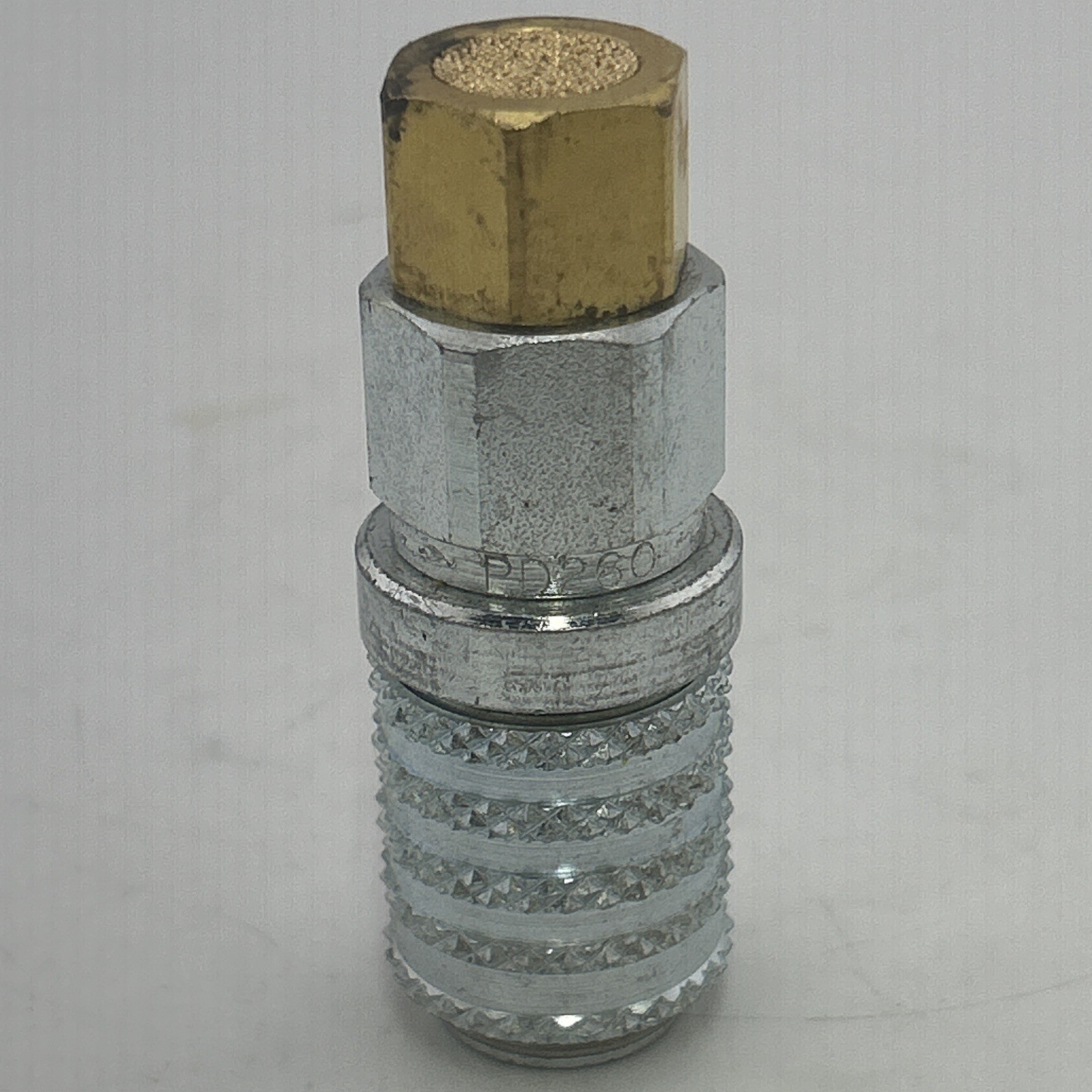 1 NEW PARKER PD STYLE TEST PORT PD260 COUPLER PRV-250-6MO-2 FREE SHIPPING