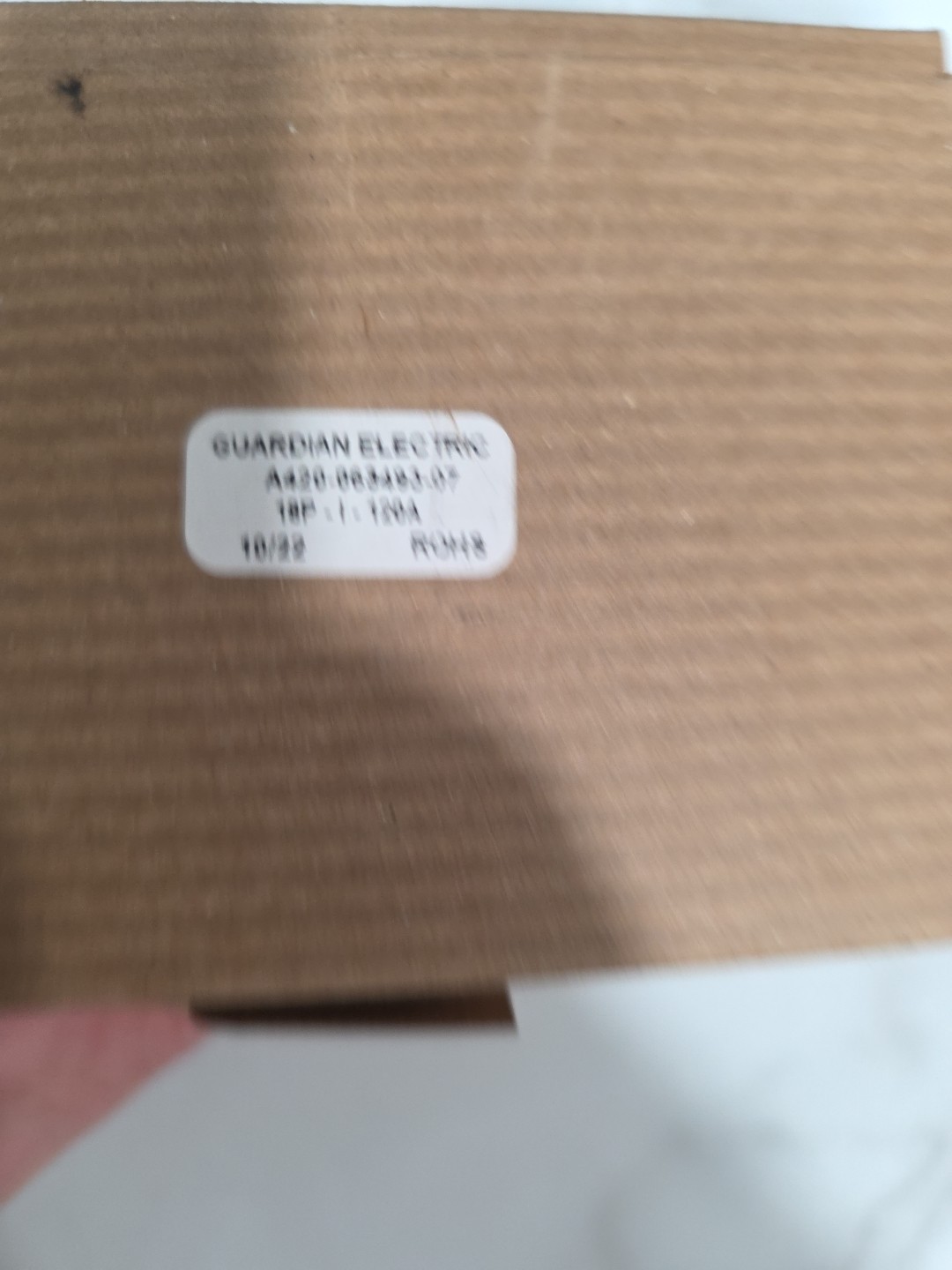 Guardian Electric Solenoid 18P-I-120V 60Hz A420-063493-07 NIB