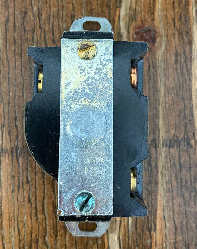 Hubbell Non-NEMA Not Grounded 23000 Locking Receptacle Hubbellock *