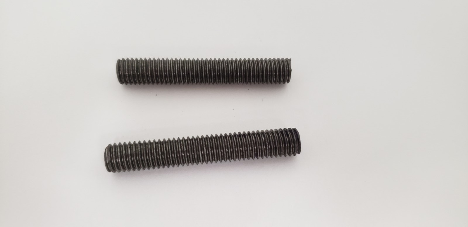 McMASTER-CARR. 1078N27 THREADED ROD, STEEL, M8x1.25mm, 50mm LONG (LOT OF 2) NNB