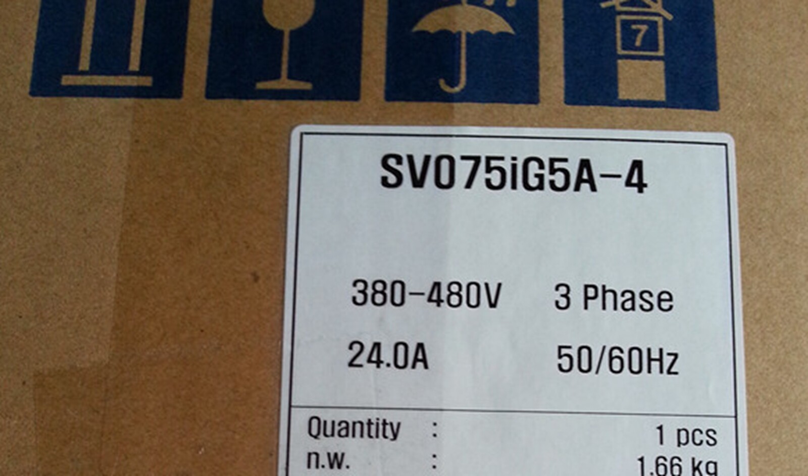 One New LS Inverter SV075IG5A-4 Expedited Shipping