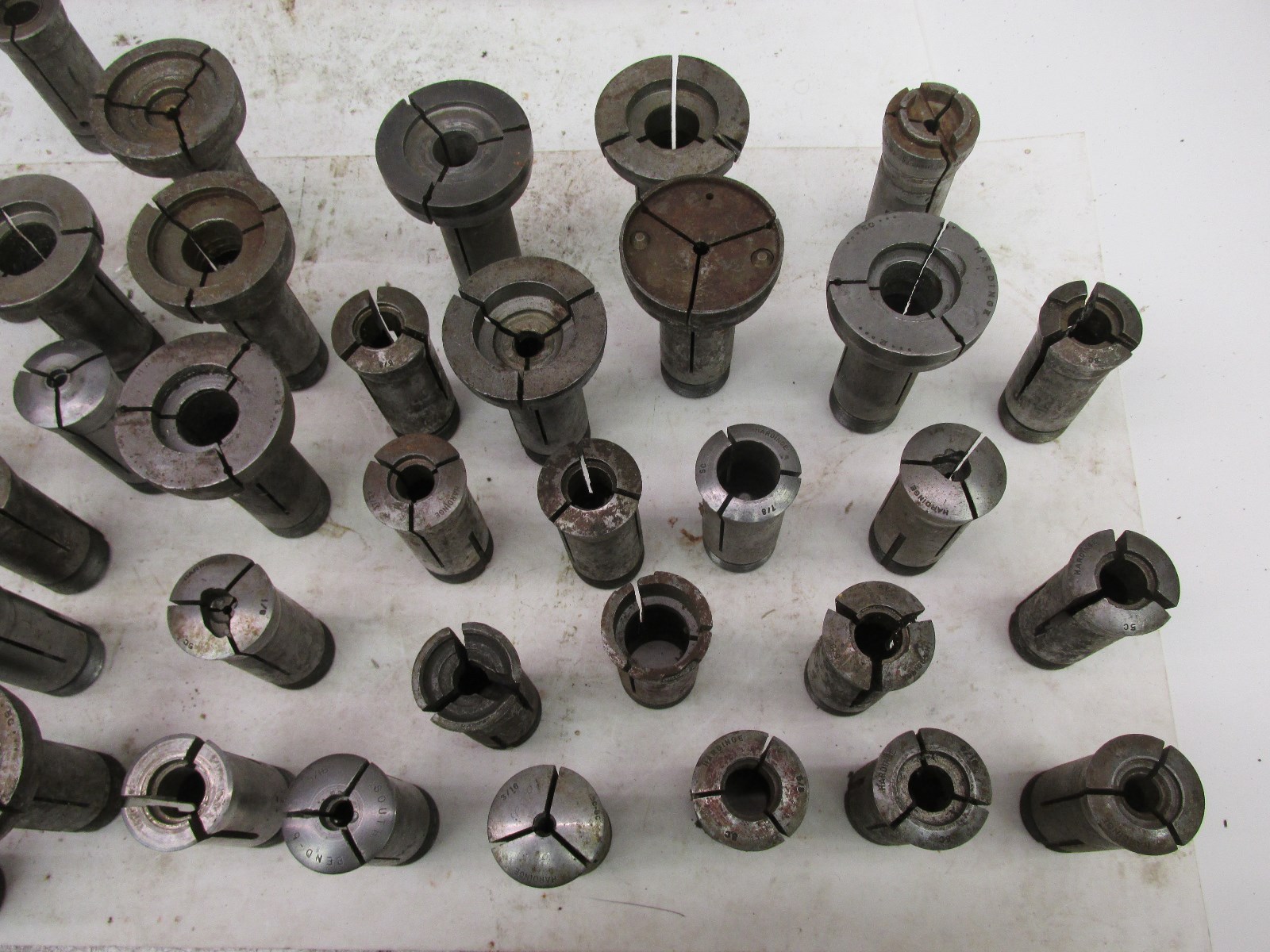 5C Collet Set Lot of 55 Variety of Sizes Ranging 1/8″ – 1″ 40870SO