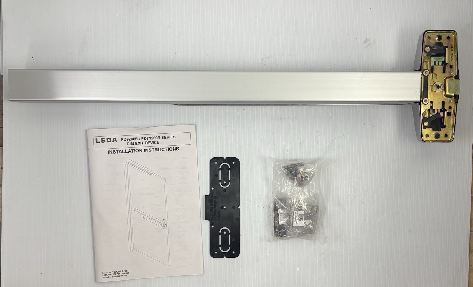 LSDA GRADE 1 RIM EXIT DEVICE US32D 36″ PD9200V630S36EL24V