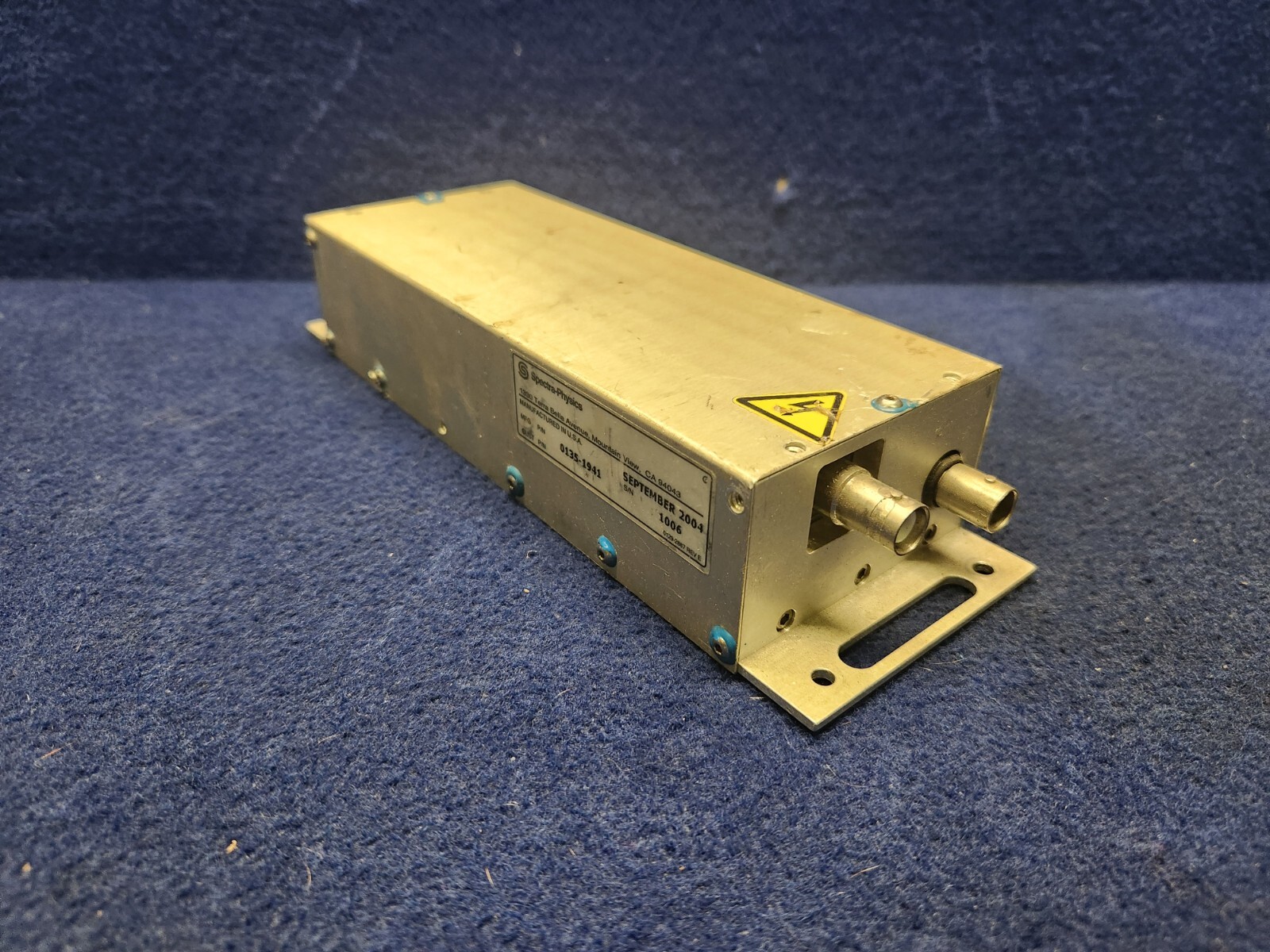 Spectra Physics MFG P/N: 0135-1941