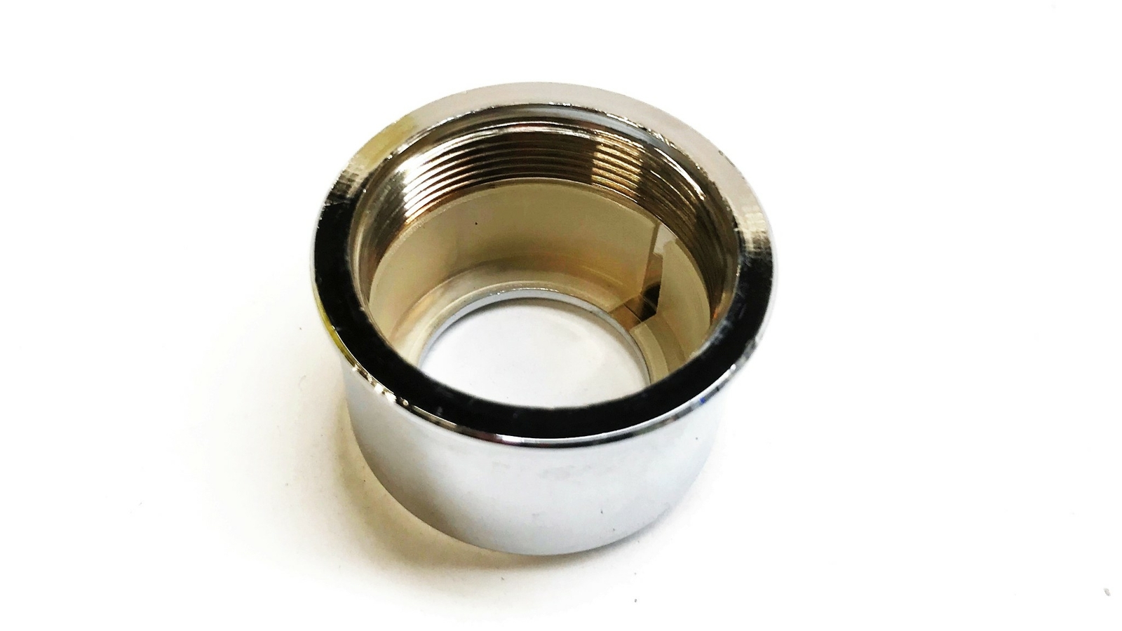 Unbranded 1″ High Chrome Escutcheon for 3/4″ Pipe [Lot of 3] NOS