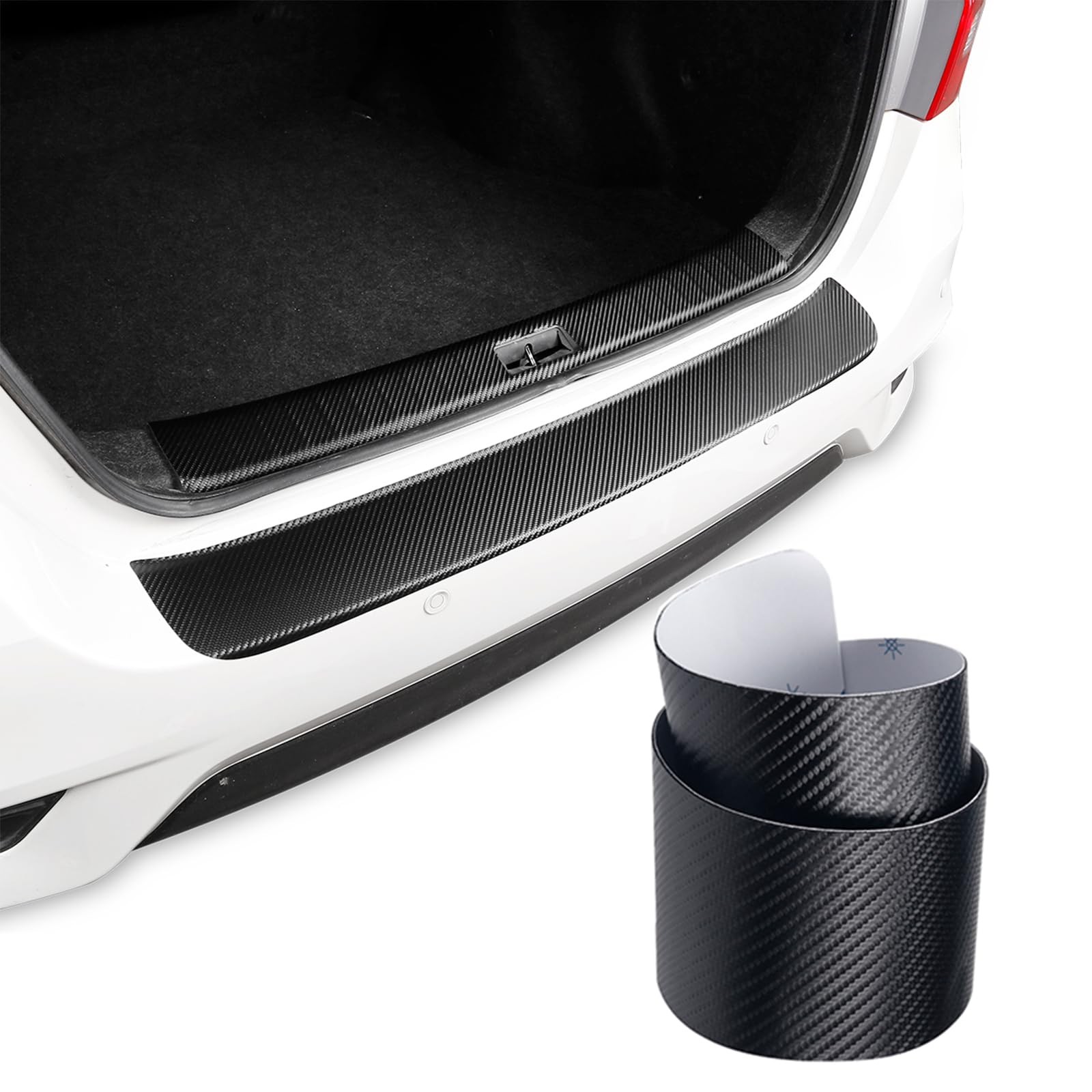 Rear Bumper Guard for Full Size Trucks & Large SUVs, 42.5 x 3.54 Anti-Scratch Pr
