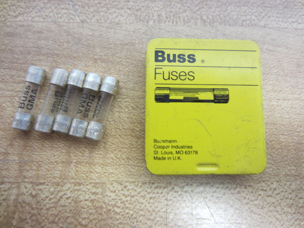 Buss GMA-200MA Bussmann Fuse Cross Ref 6F090 (Pack of 10)