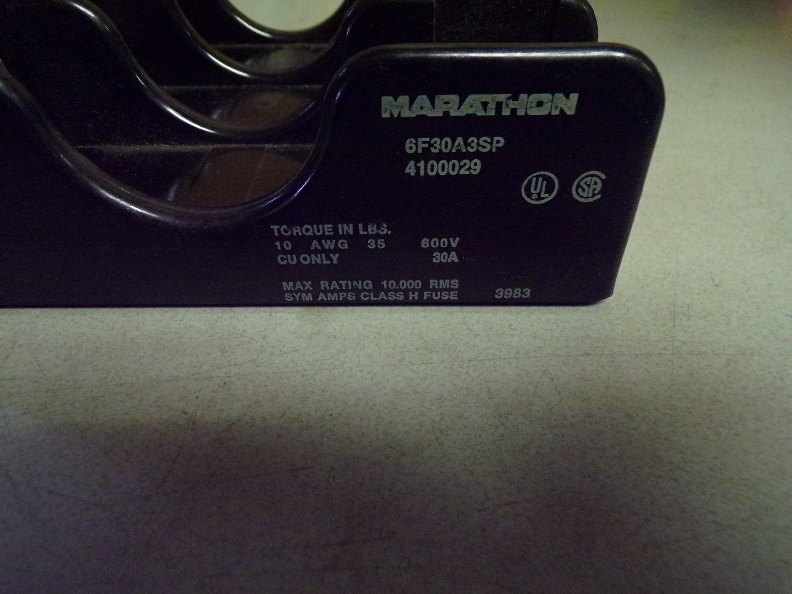 Marathon 6F30A3SP 3 Pole Fuseholder 4100029 *FREE SHIPPING*