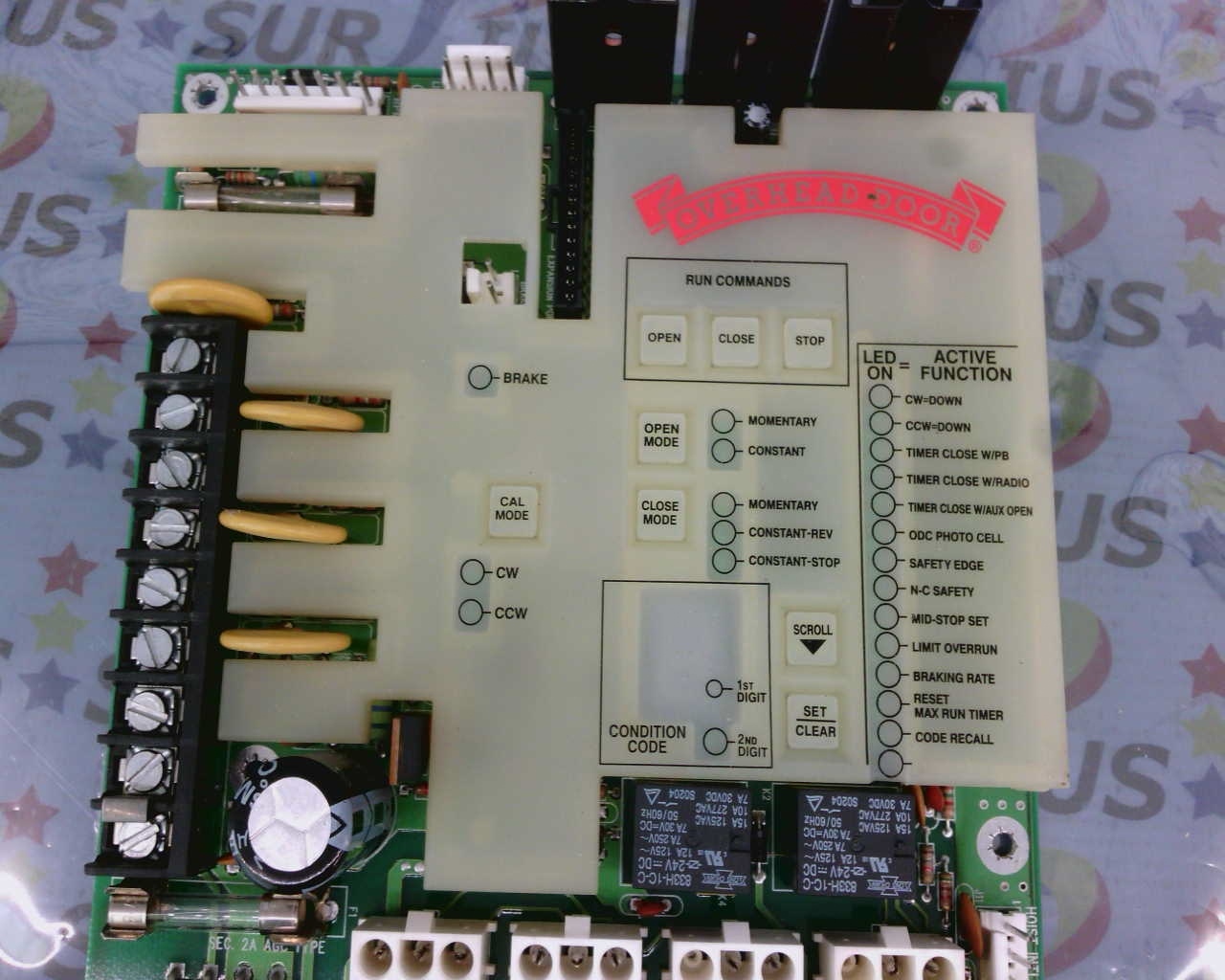 USSP Overhead Door Garage Door Opener Main PCB Control Mother Board 3400A