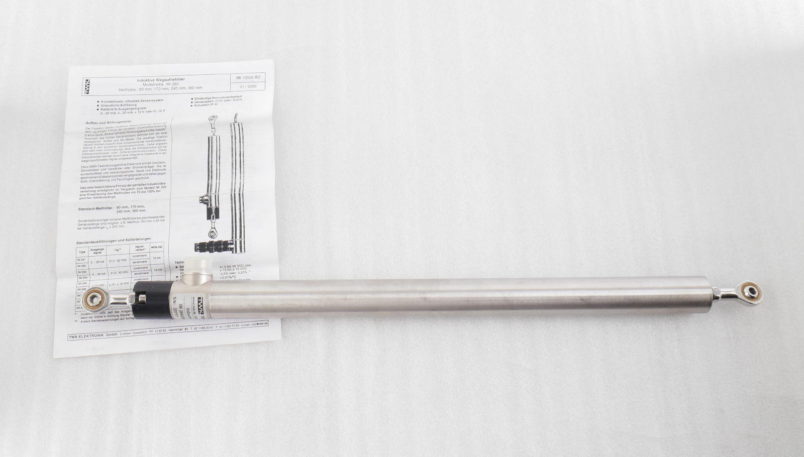 TWK-ELEKTRONIK IW 264/220-0,5-KFN-KHN IW26422005KFNKHN ! NEW !