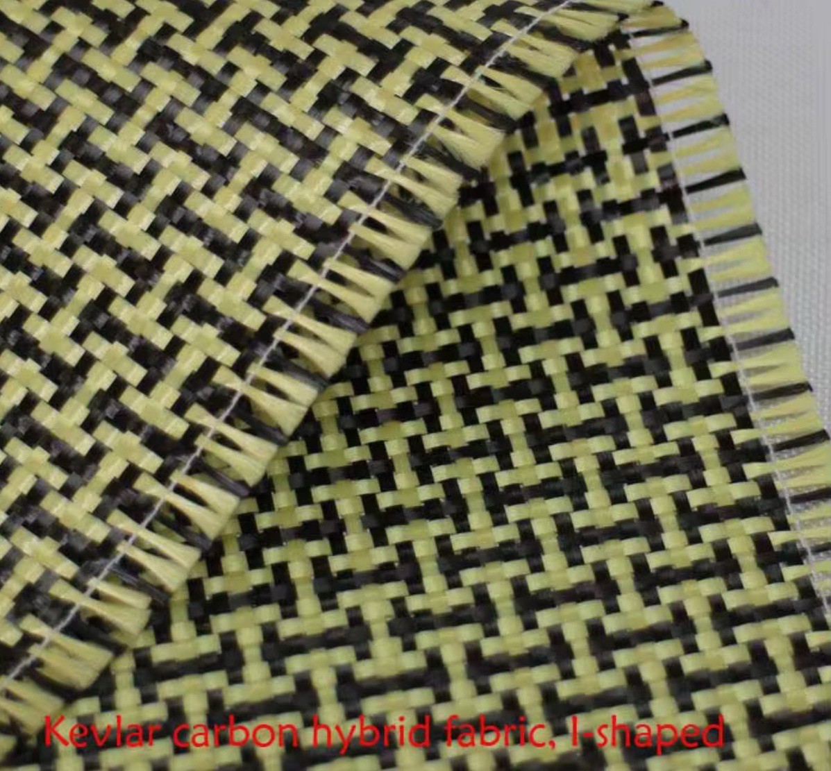 H Hybrid Carbon Armed Fabric, 3k, 2×2 Twill 200gsm, Width 100cm In Roll, Qty 1m