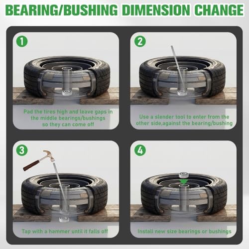 8 Pcs 3/4″ Bearings Carbon Steel ID 3/4″ x OD 1-3/8″ Flanged Ball Bearings for