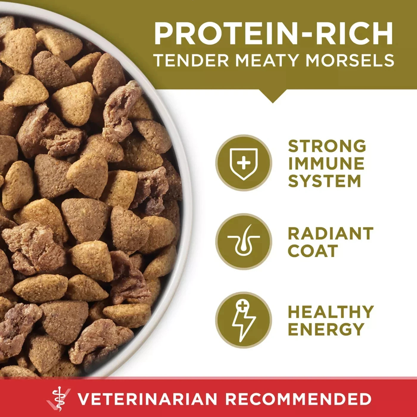 Purina ONE SmartBlend Natural Dry Dog Food – Lamb & Rice, 40 Lb bag