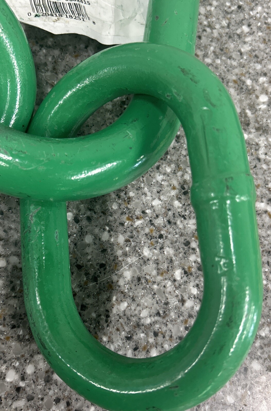 Campbell 5682415 1/2 in Oblong Master Link Sub-Assembly Grade- 100 Painted Green