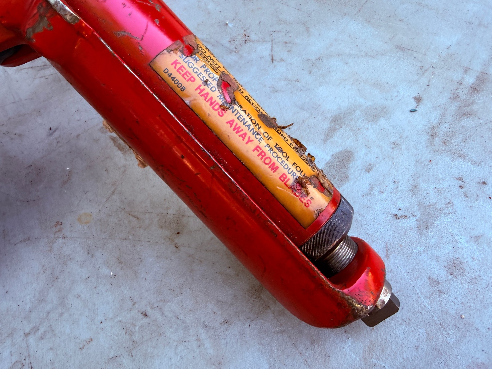 HKP Hydraulic Soft Nut Splitter w/ Cylinder – Needs Refill – 1780PQ 1713PQ