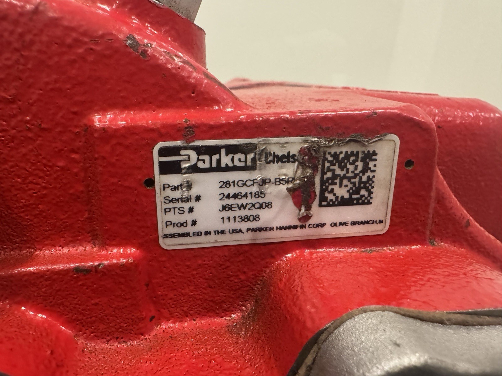 Parker 281GCFJP-B5RK Chelsea PTO 281 Series Power Takeoff NEW! FREE SHIPPING!