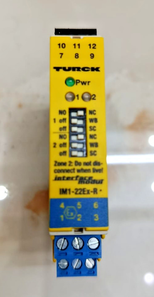 Turck IM1-22EX-R Isolating Switching Amplifier 2-Channel 7541231 ATEX SIL2