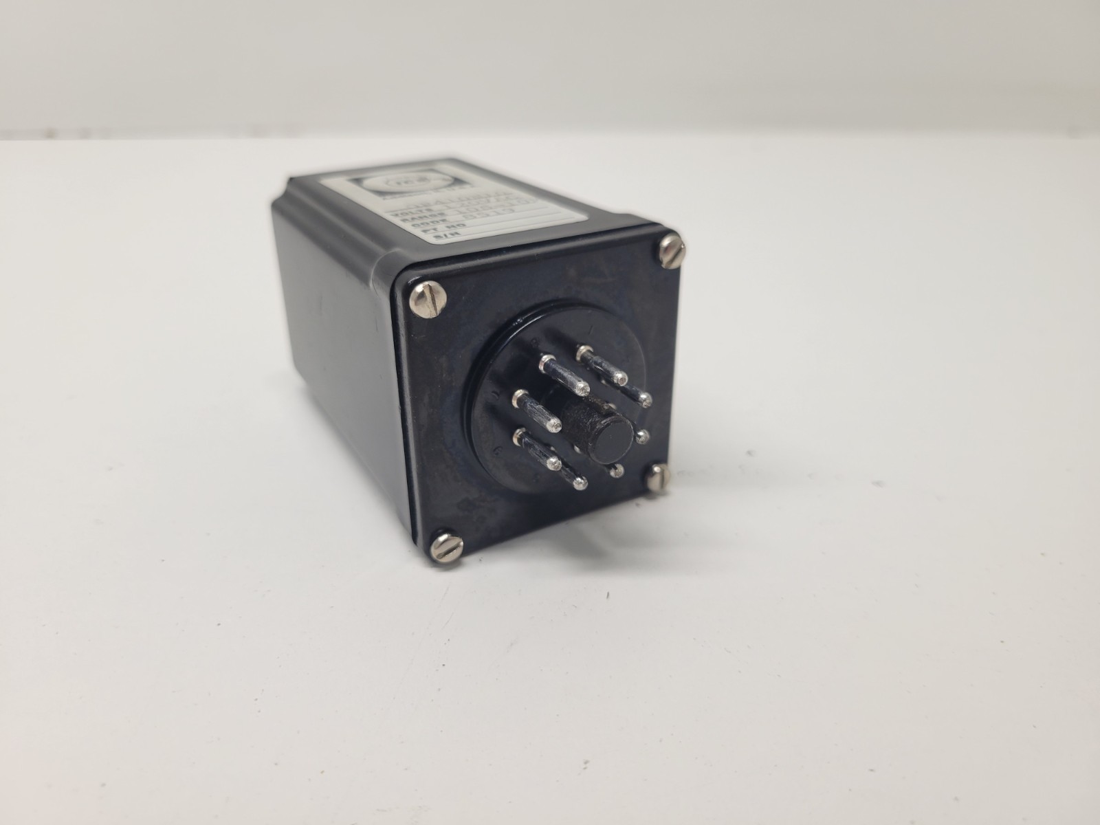 GOOD USED! ICS 10S-10M 120VAC TIMING RELAY OP410N10