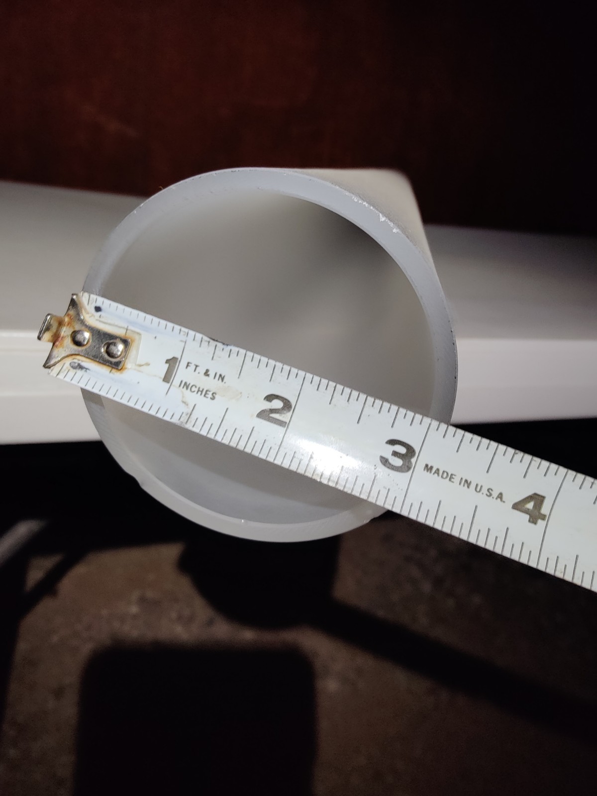 Fused Quartz Tube Frosted/Etched Interior OD 80mm ID 71mm 3.7FT Long