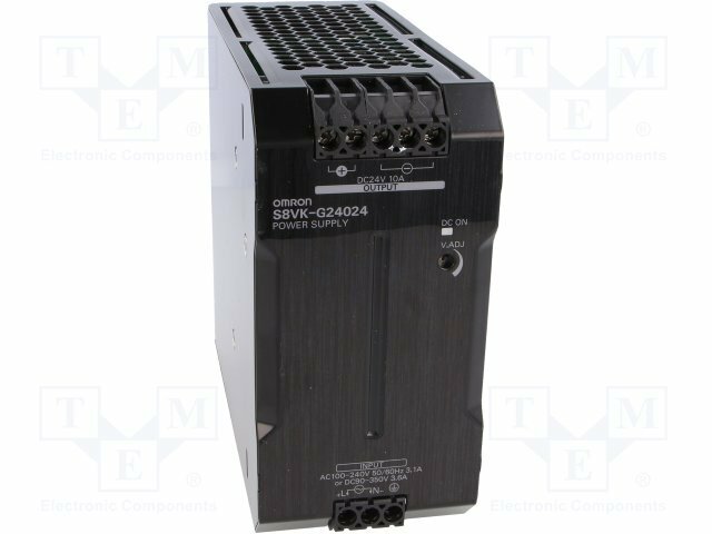 OMRON INDUSTRIAL S8VKG24024 Switch Mode Power Supply – Single Phase – 120W – …