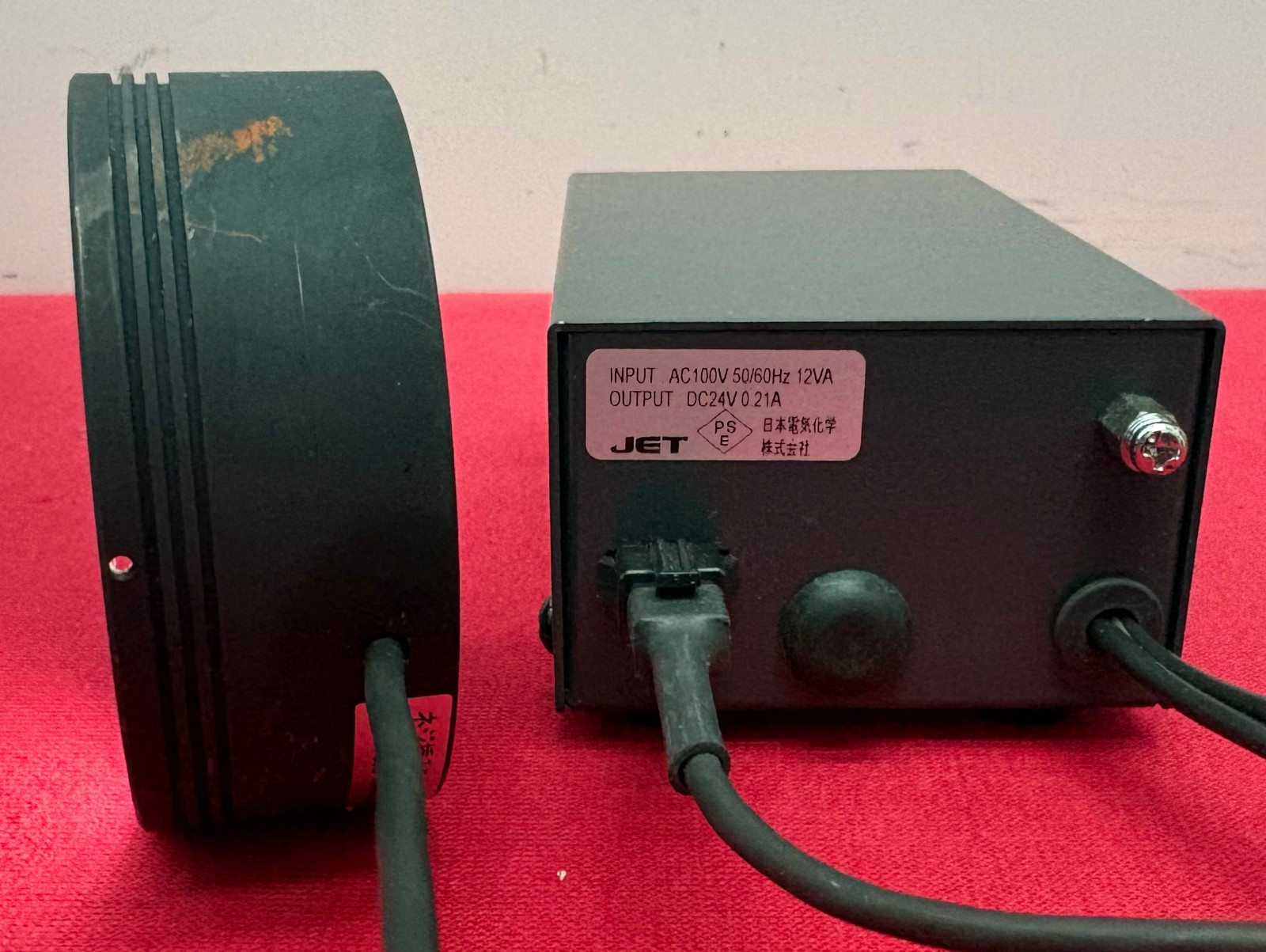 OMRON CCS PSB-524V ANALOG CONTROL UNIT w/ LED RING CONTINUOUS LIGHT