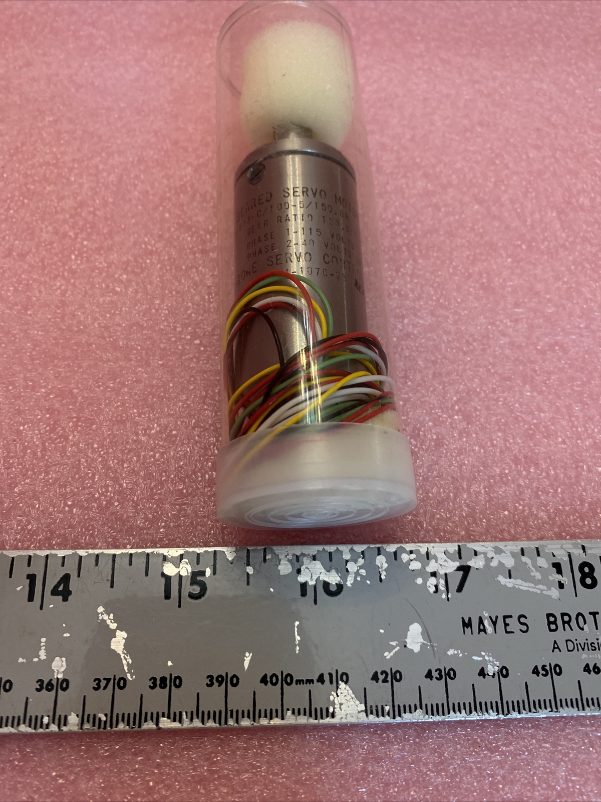 Harowe Servo Controls Geared Servo Motor Geared Ratio 150.8:1