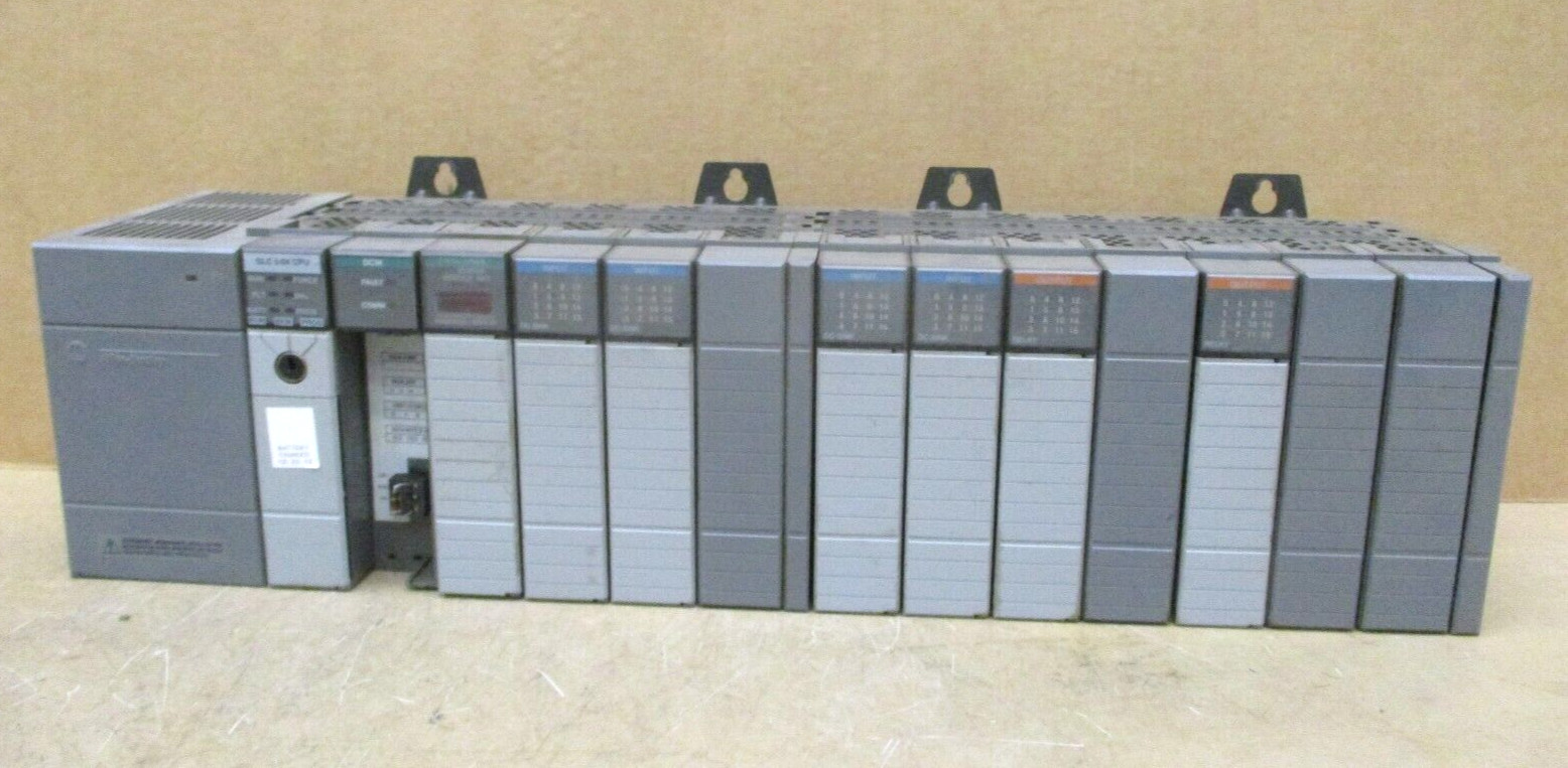 Allen-Bradley SLC 500 1746-P3 Ser A SLC 5/04 CPU 1747-L542 48664GN
