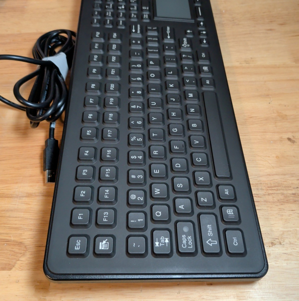 iKey DU-5K-TP2-USB Keyboard w/ Touchpad REV:P1-F24R3-2
