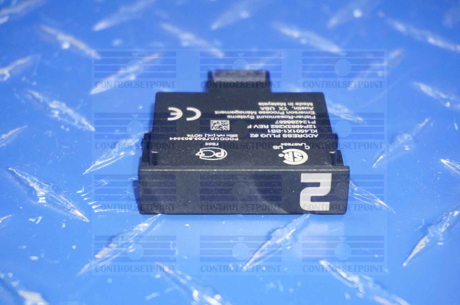 EMERSON DELTAV KL4501X1-BB1 ADDRESS PLUG #2 KL4501X1BB1 12P4983