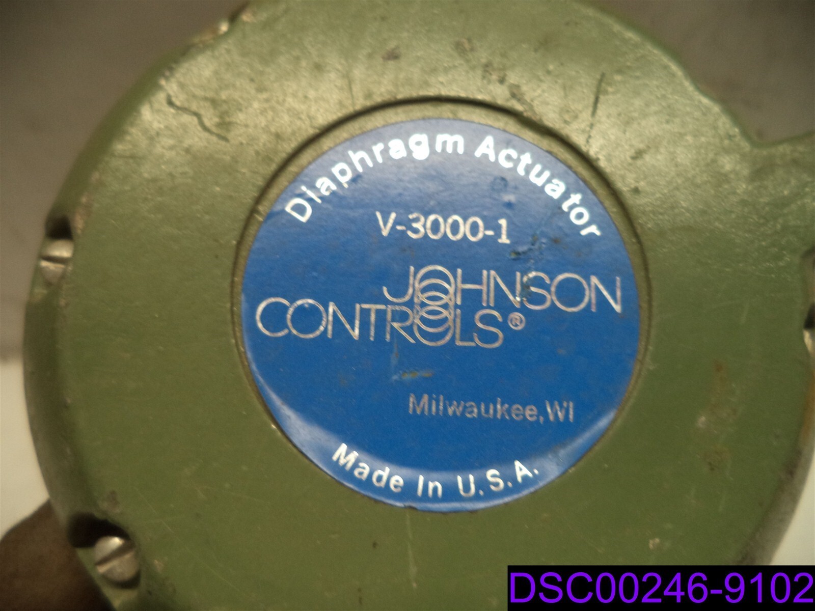 Johnson Controls V-3000-1 Diaphragm Actuator