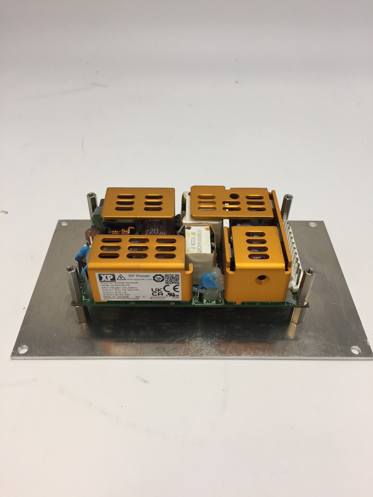 XP ECM100UT33 100W MAX 5V 10A 15V 3A 15V 0.8A POWER SUPPLY FREE SHIPPING