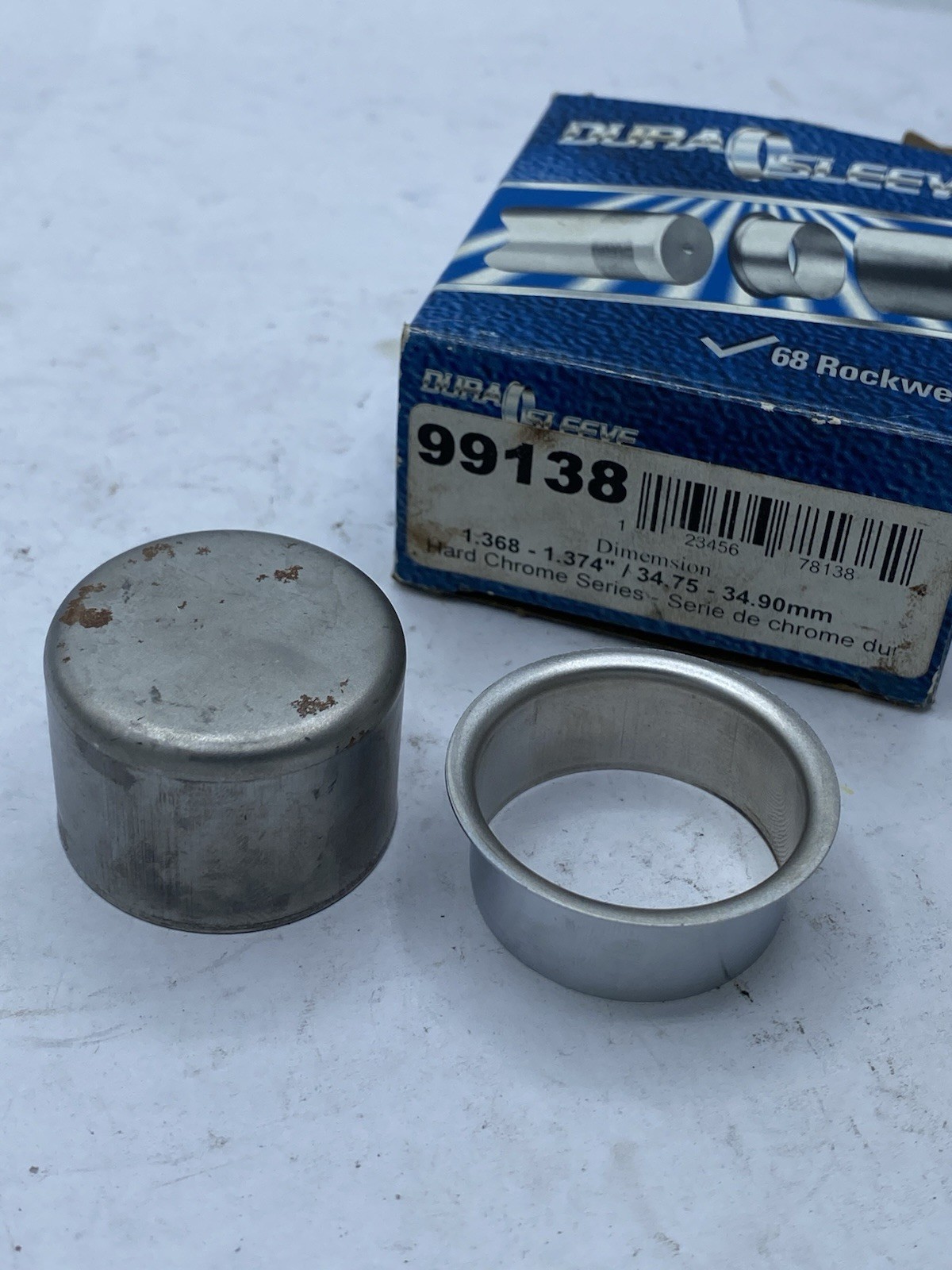 Durasleeve 99138 HardChrome Series 1.368-1.374 68 Rockwell Yoke And Shaft Repair