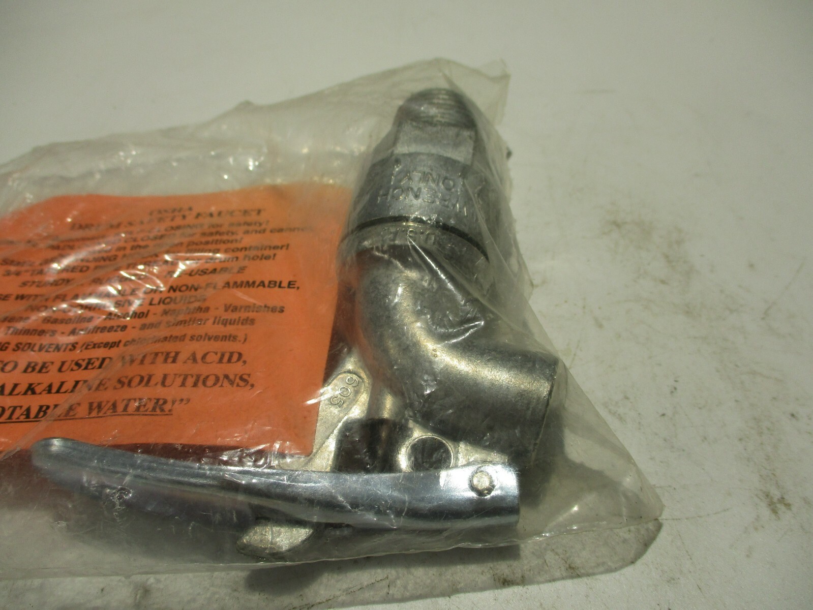 NEW OSHA MODEL 605 SELF-CLOSING SAFETY FAUCET 3/4″ ZINC DIE-CAST