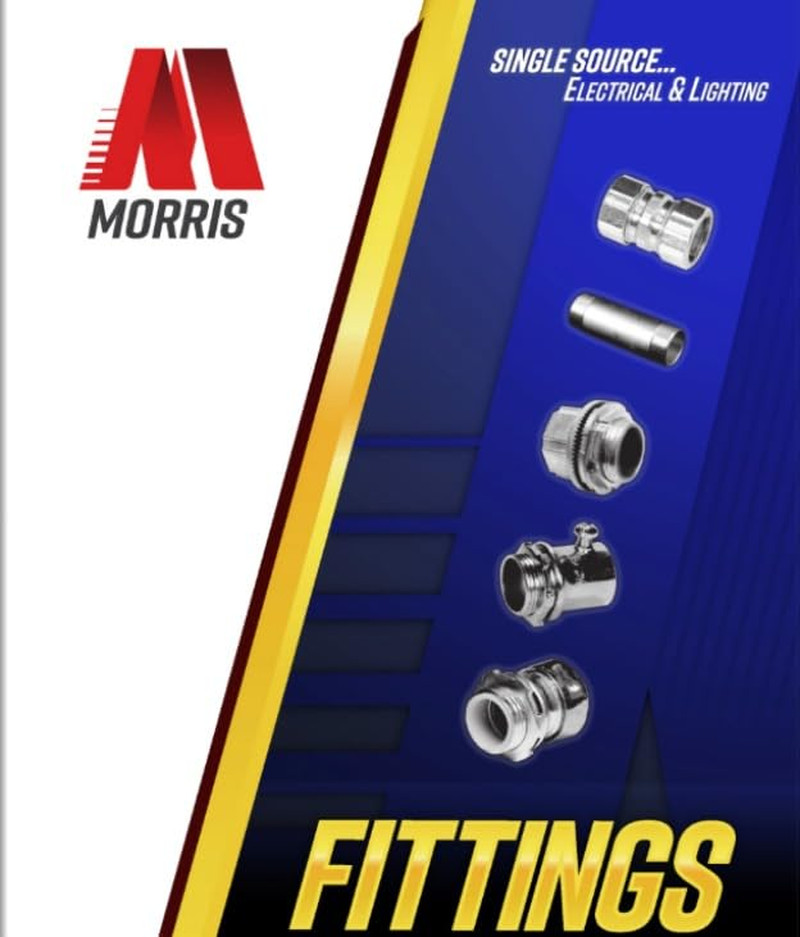 Morris 90636 50/Pk Ground Rod Clamp 1/0-10 Wire 5/8″ Diameter