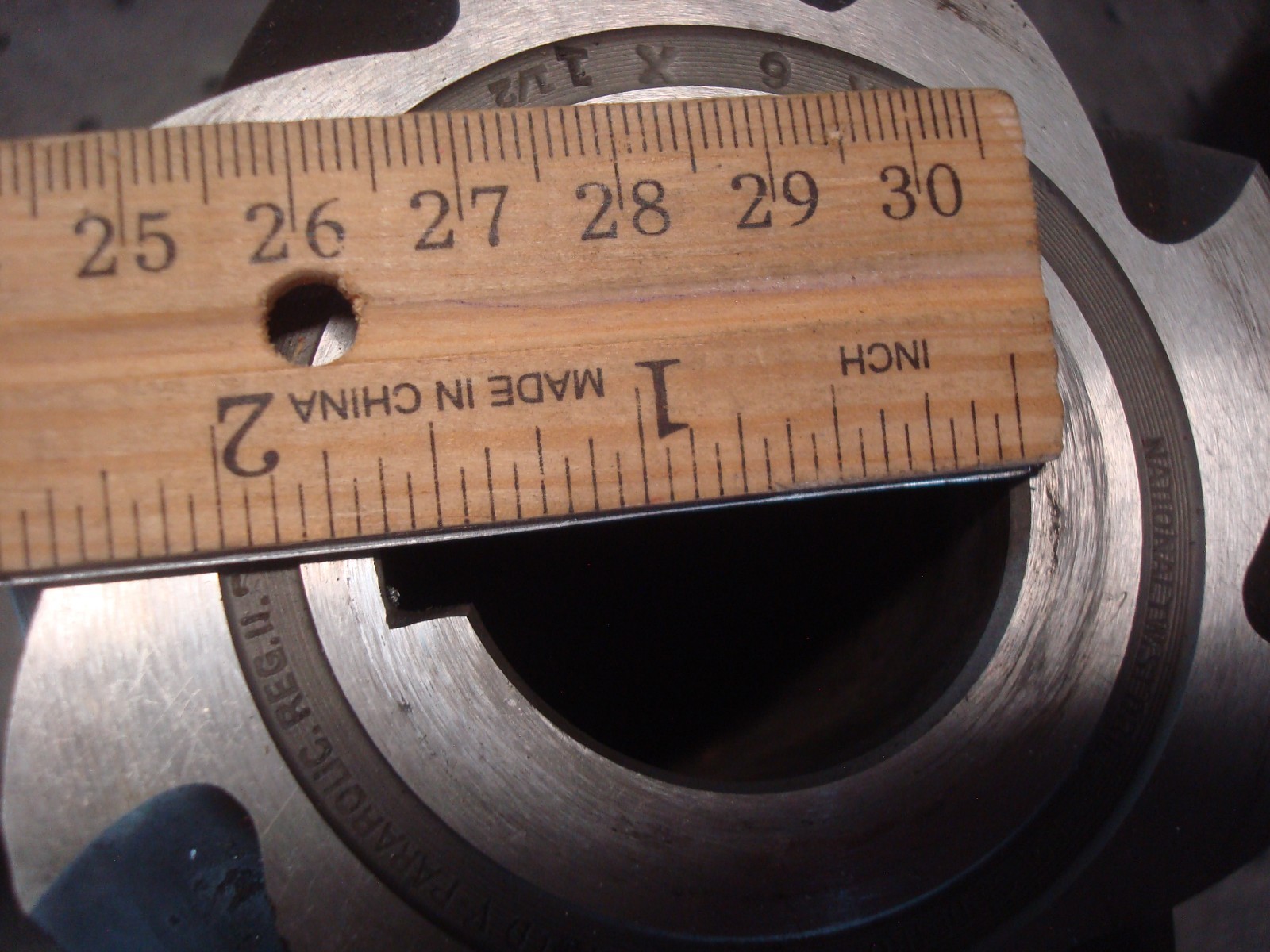 National Twist Drill & Tool Parabolic Shell Cutter Mill 4 x 6 x 1-1/2 8 Flutes