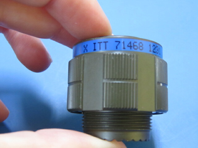 ITT CANNON D38999/26WD35SA Qty of 1 per Lot 37 Position Circular Connector Plu