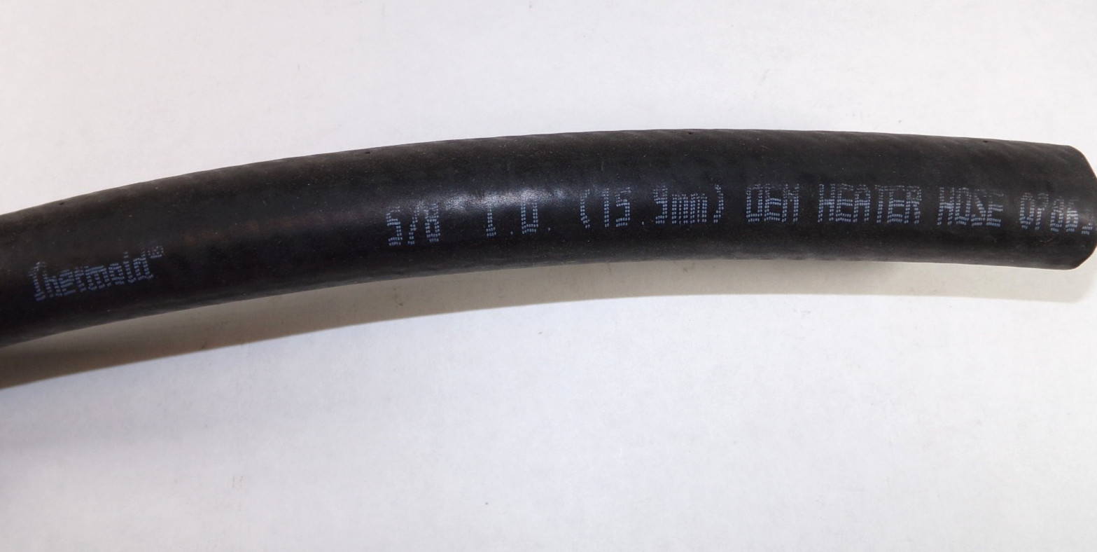 OEM Thermoid 5/8″ x 50ft Black Heater Hose, 1826, 00700001826