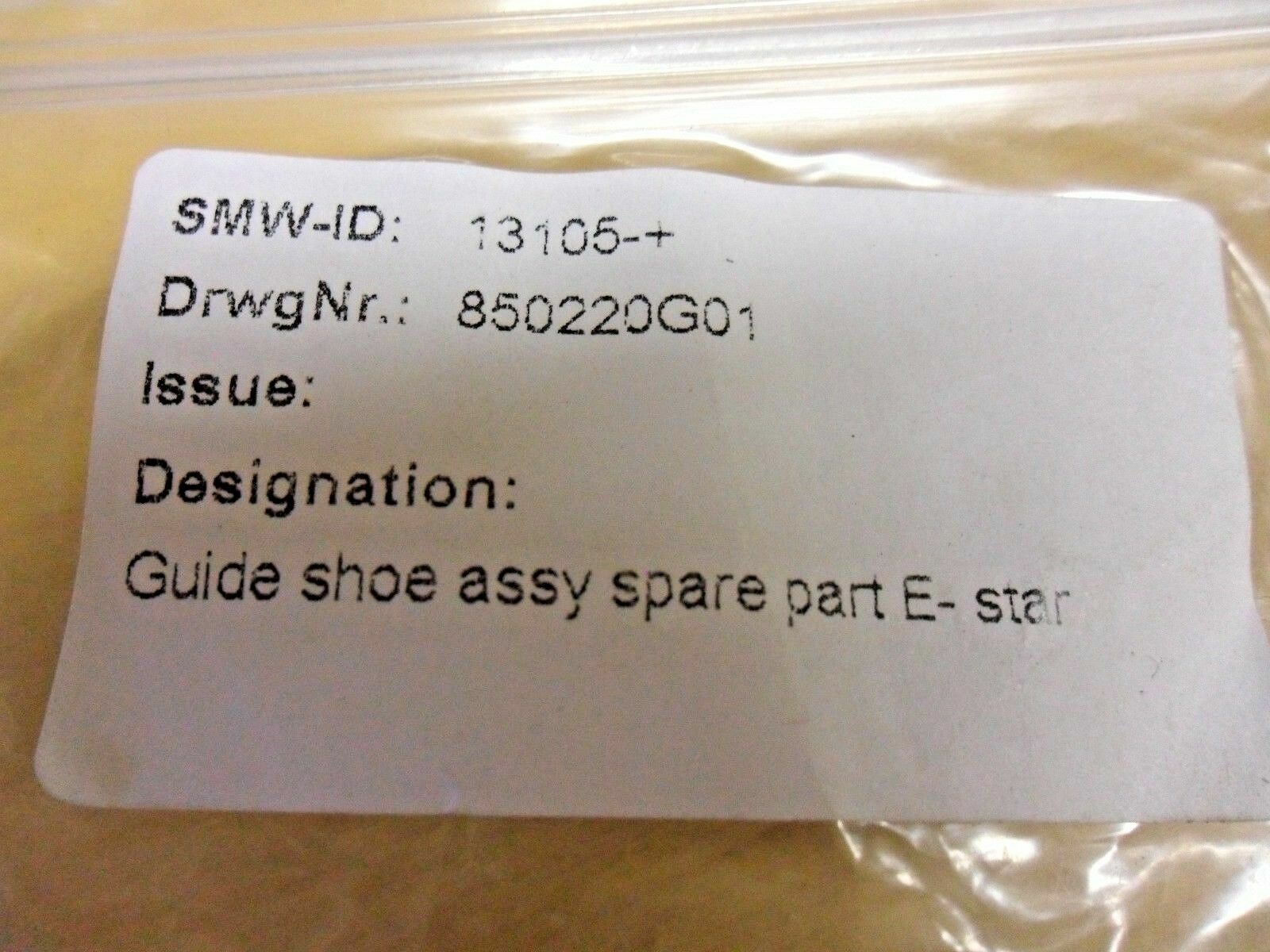 KONE Guide Shoe Assy – KM850220G01 – 20 piece