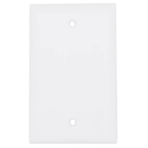 Pass & Seymour TP13W 1-Gang Blank Wall Plate, White