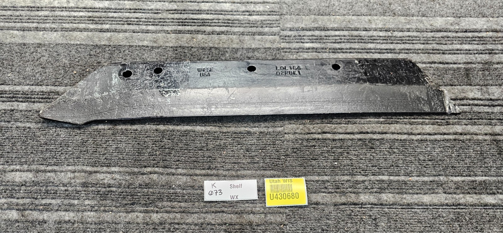(QTY 2) Wiese Plowshare L0L164 02RBK1 23-3/8″ 4 Hole Mounting Heavy Duty