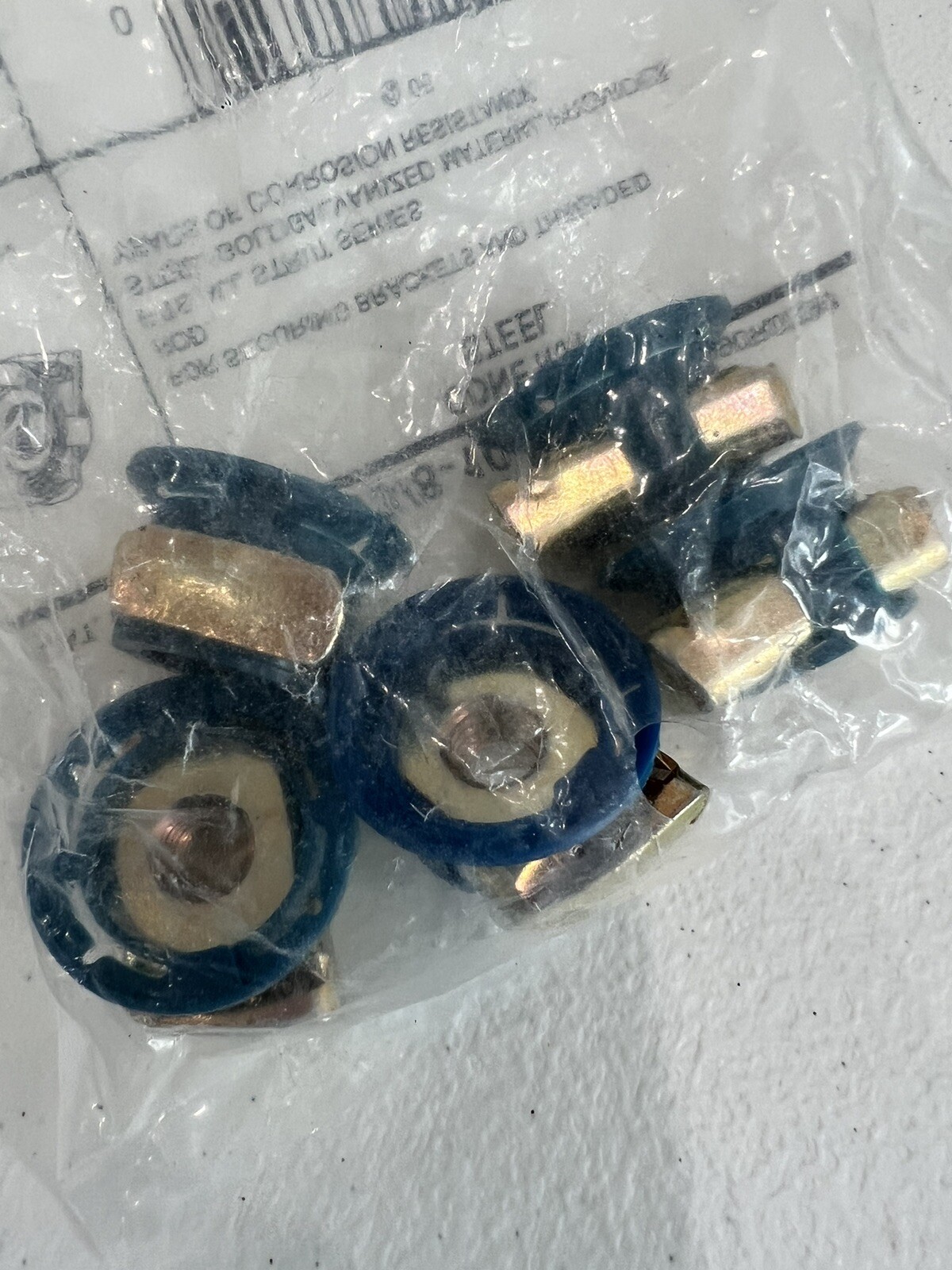 5-pack Thomas & Betts ZCM1003/8-10 Channel Nut / 3/8″ Cone Nut NEW