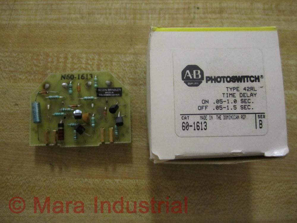 Allen Bradley 60-1613 Photoswitch Module N60-1613