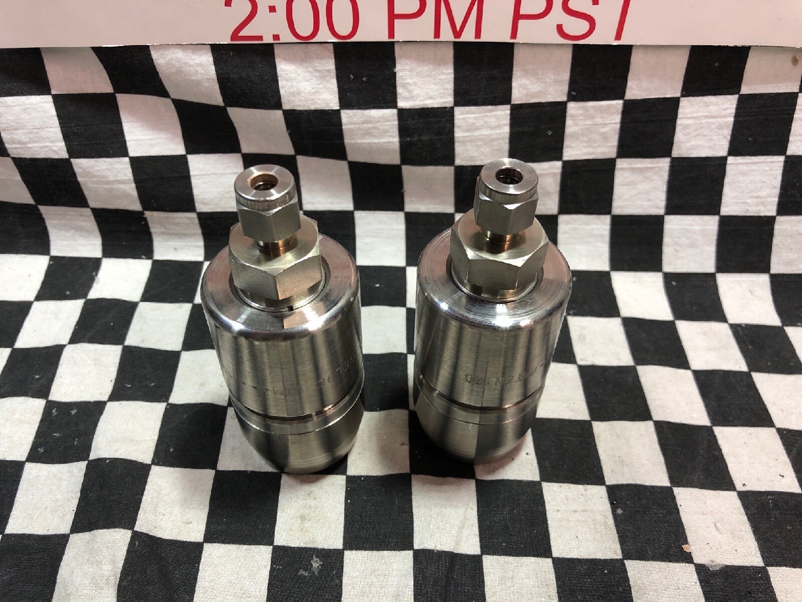 Lot Of 2 SWAGELOK Quick Connect Body, 1/4” COMP, SS-QTM4A-B-400, SHIPSAMEDAY