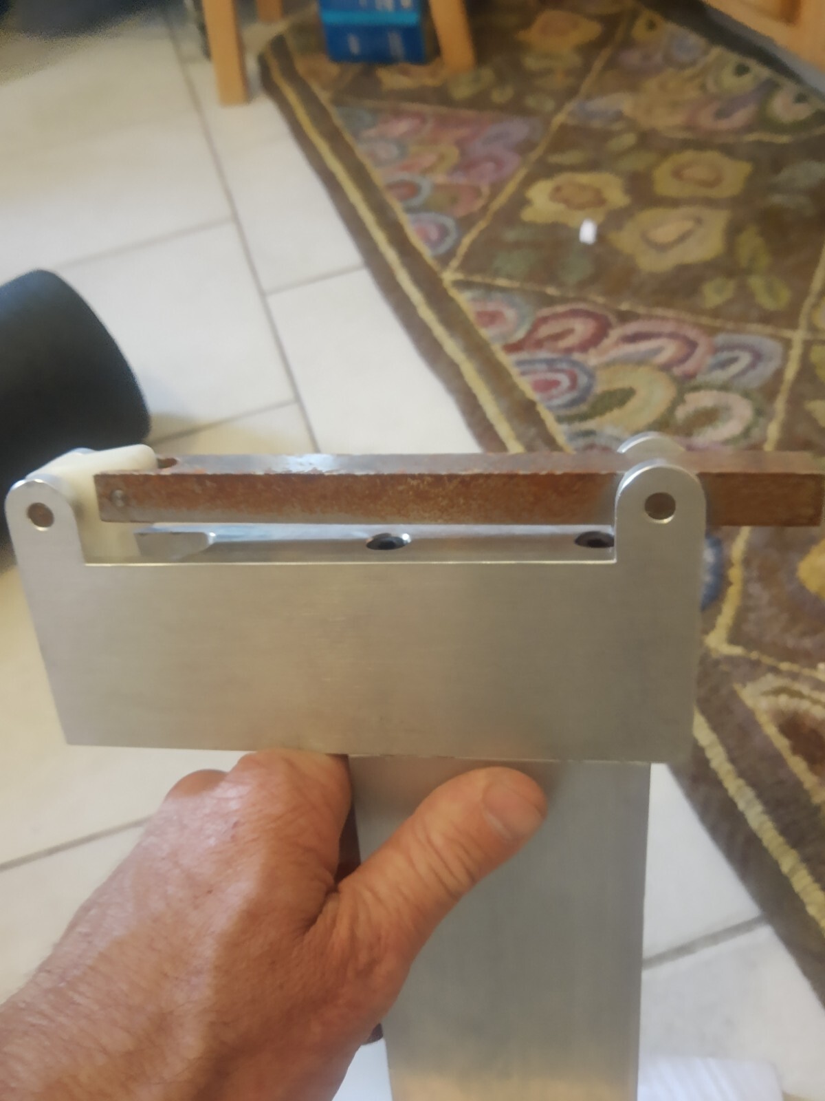 RARE Tension Tester Chatillon Force Gauge Digital w/ Heavy Duty Base XLC50N .5%