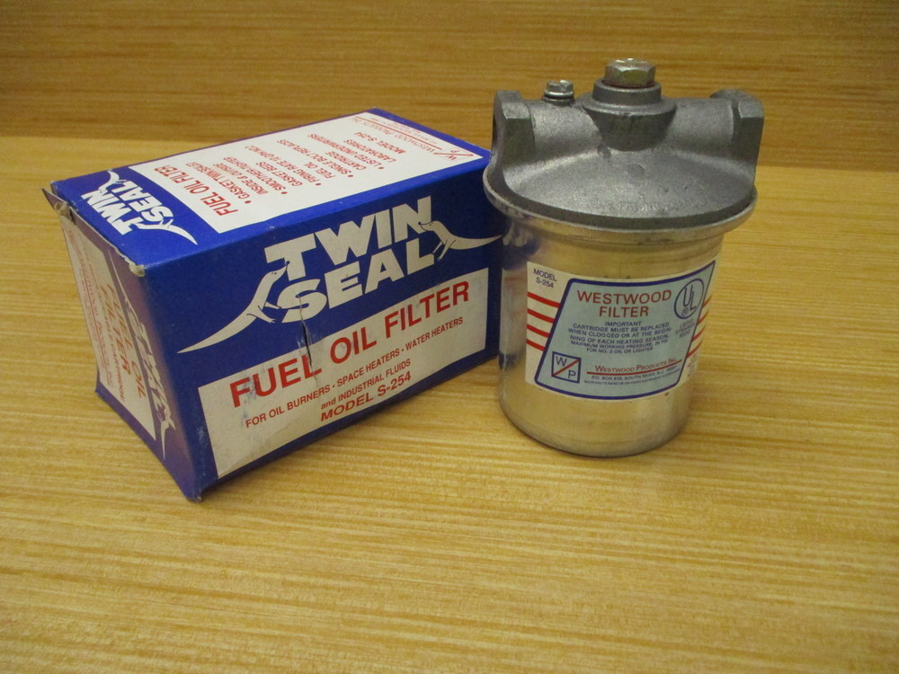 Twin Seal S-254 Westwood Fuel Oil Filter S254